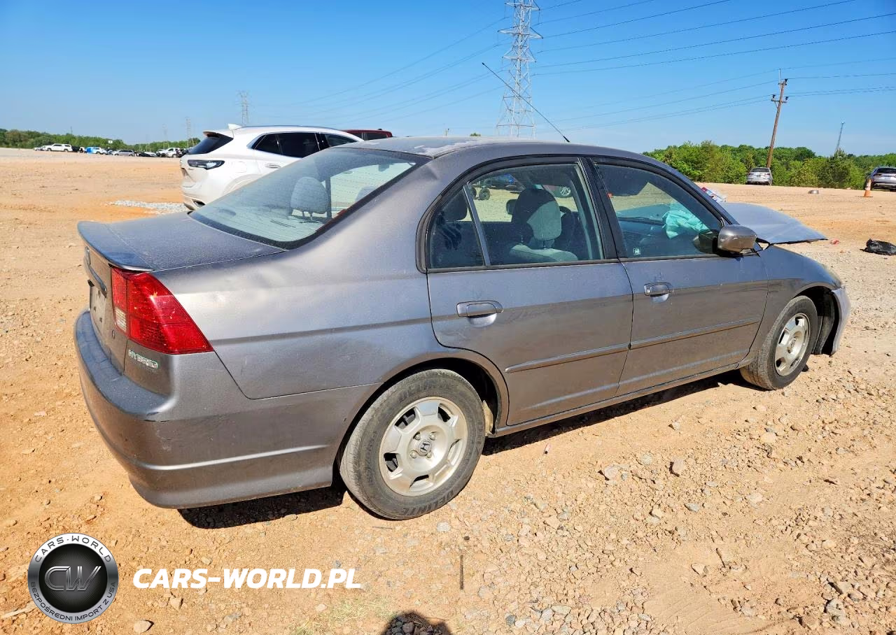 2004 Honda Civic Hybrid VIN:JHMES96624S008268 - 3