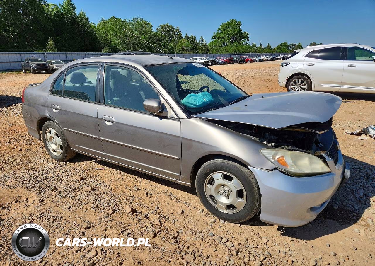 2004 Honda Civic Hybrid VIN:JHMES96624S008268 - 4