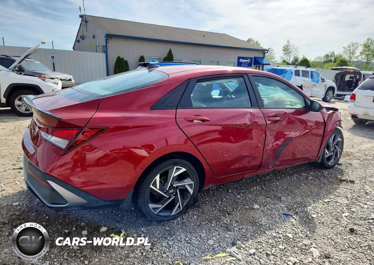 2025 Hyundai Elantra Sel Sport VIN:KMHLM4DG8SU998048 - 3