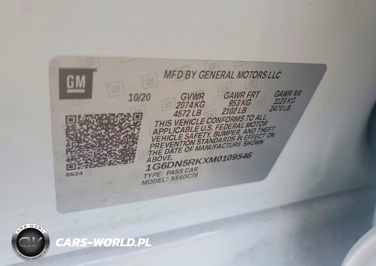 2021 Cadillac Ct5 Premium Luxury VIN:1G6DN5RKXM0109546 - 12