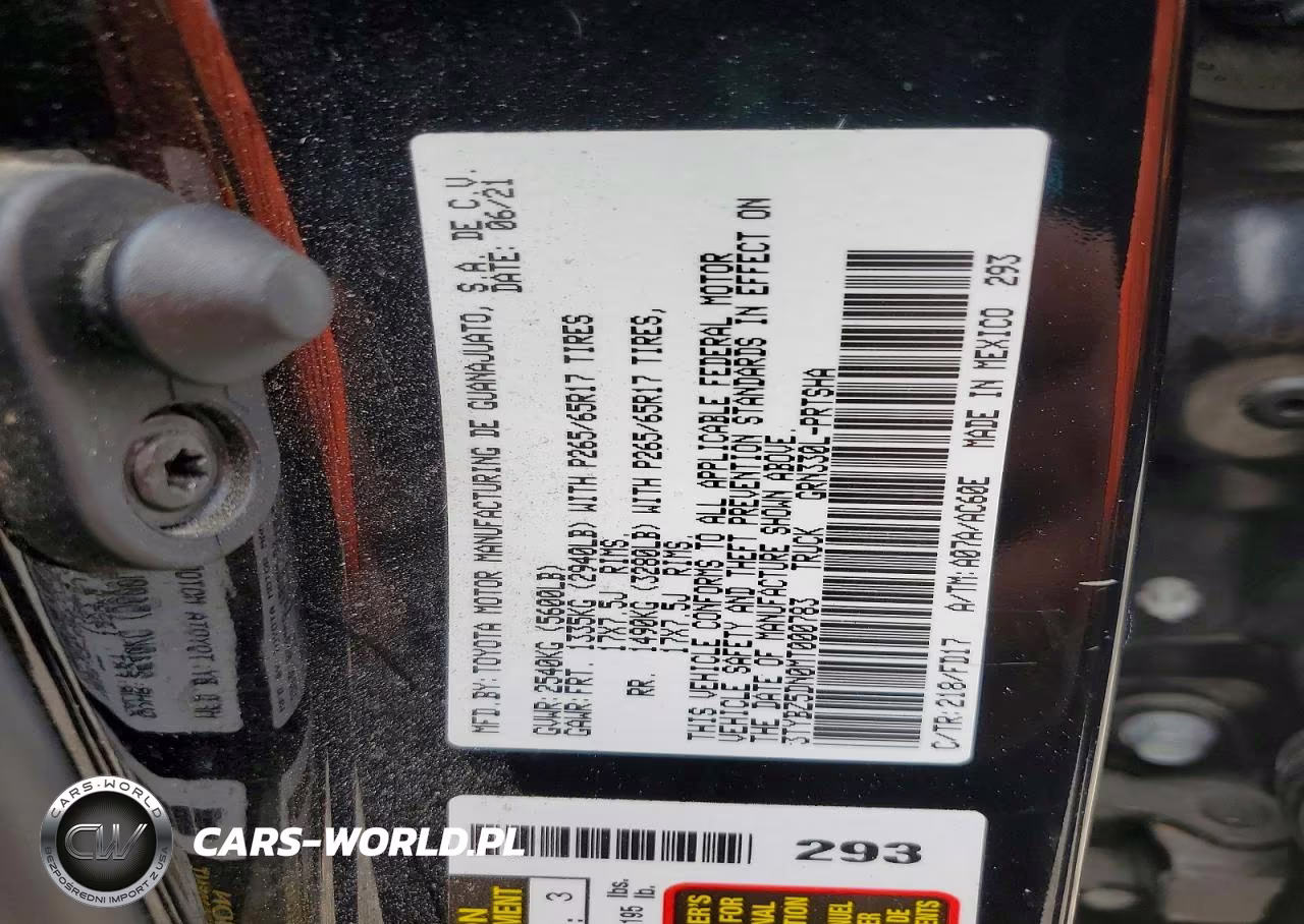 2021 Toyota Tacoma Trd Sport VIN:3TYBZ5DN0MT000783 - 13