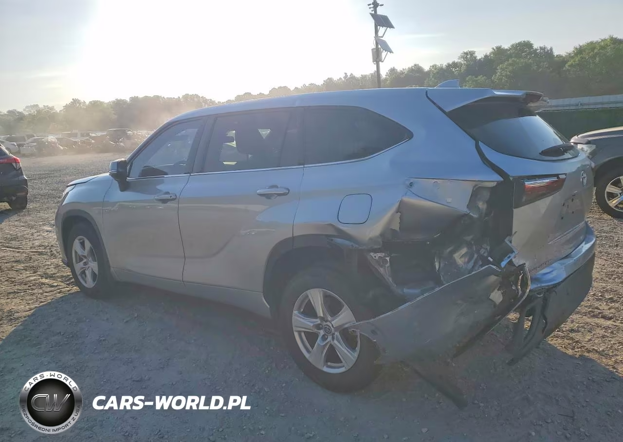 2020 Toyota Highlander L VIN:5TDCZRAH7LS509595 - 2