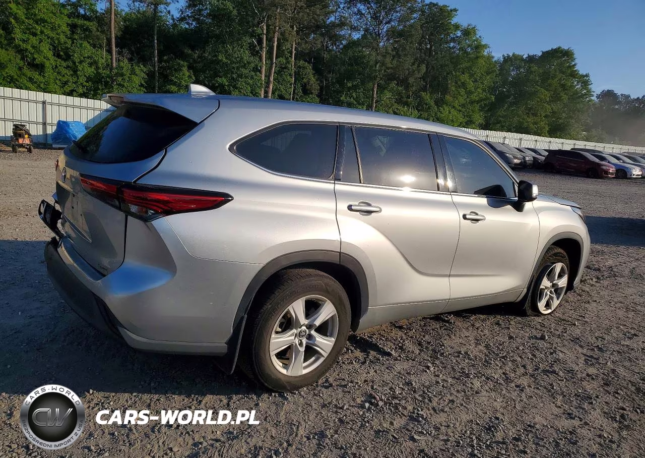 2020 Toyota Highlander L VIN:5TDCZRAH7LS509595 - 3