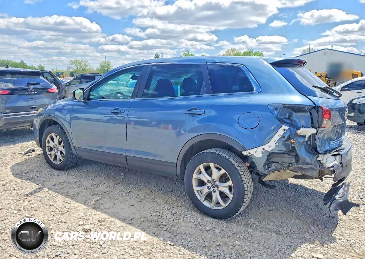 2014 Mazda Cx-9 Touring VIN:JM3TB3CA8E0429091 - 2