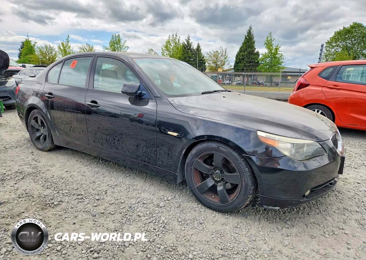2007 BMW 525 I VIN:WBANE53537CY08358 - 4