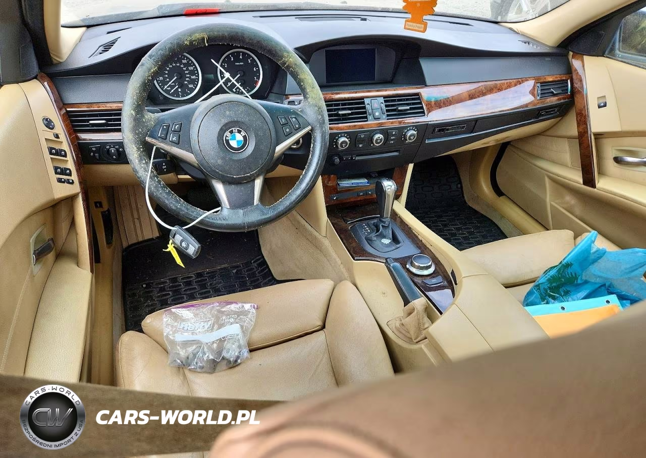 2007 BMW 525 I VIN:WBANE53537CY08358 - 8