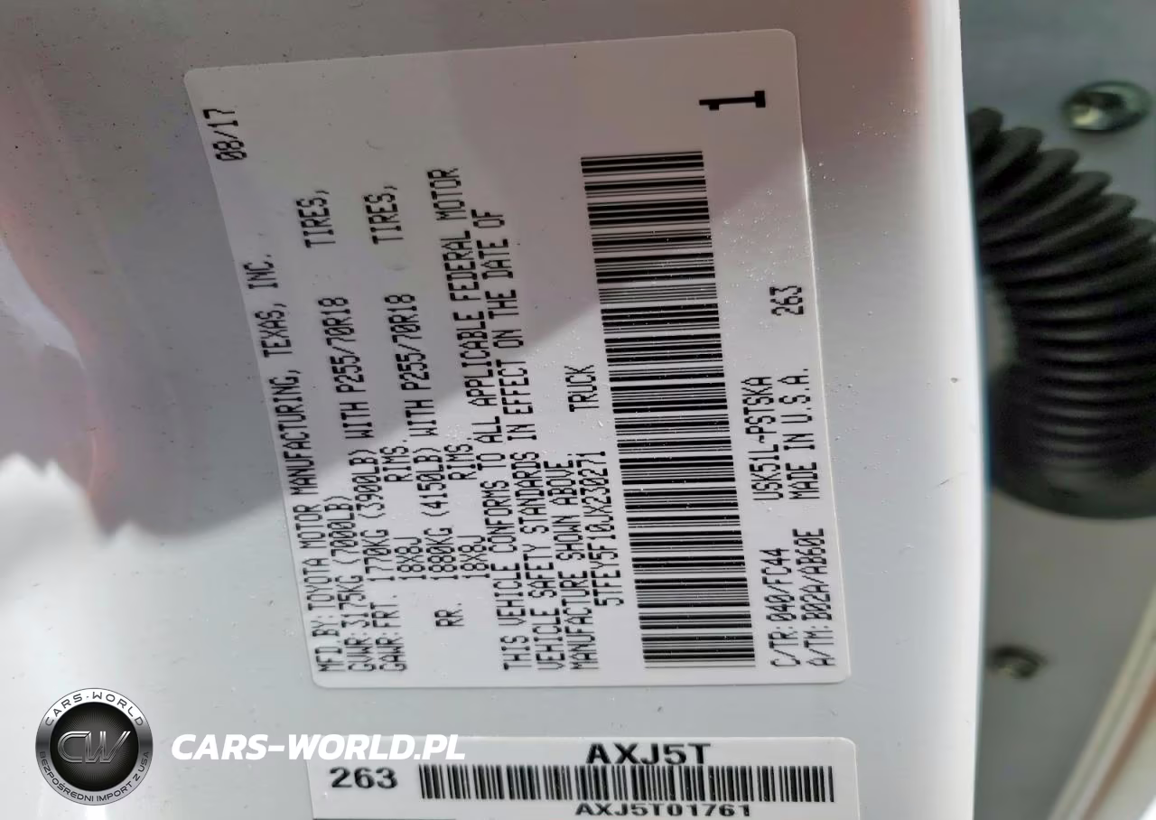 2018 Toyota Tundra Sr5 VIN:5TFEY5F10JX230271 - 12