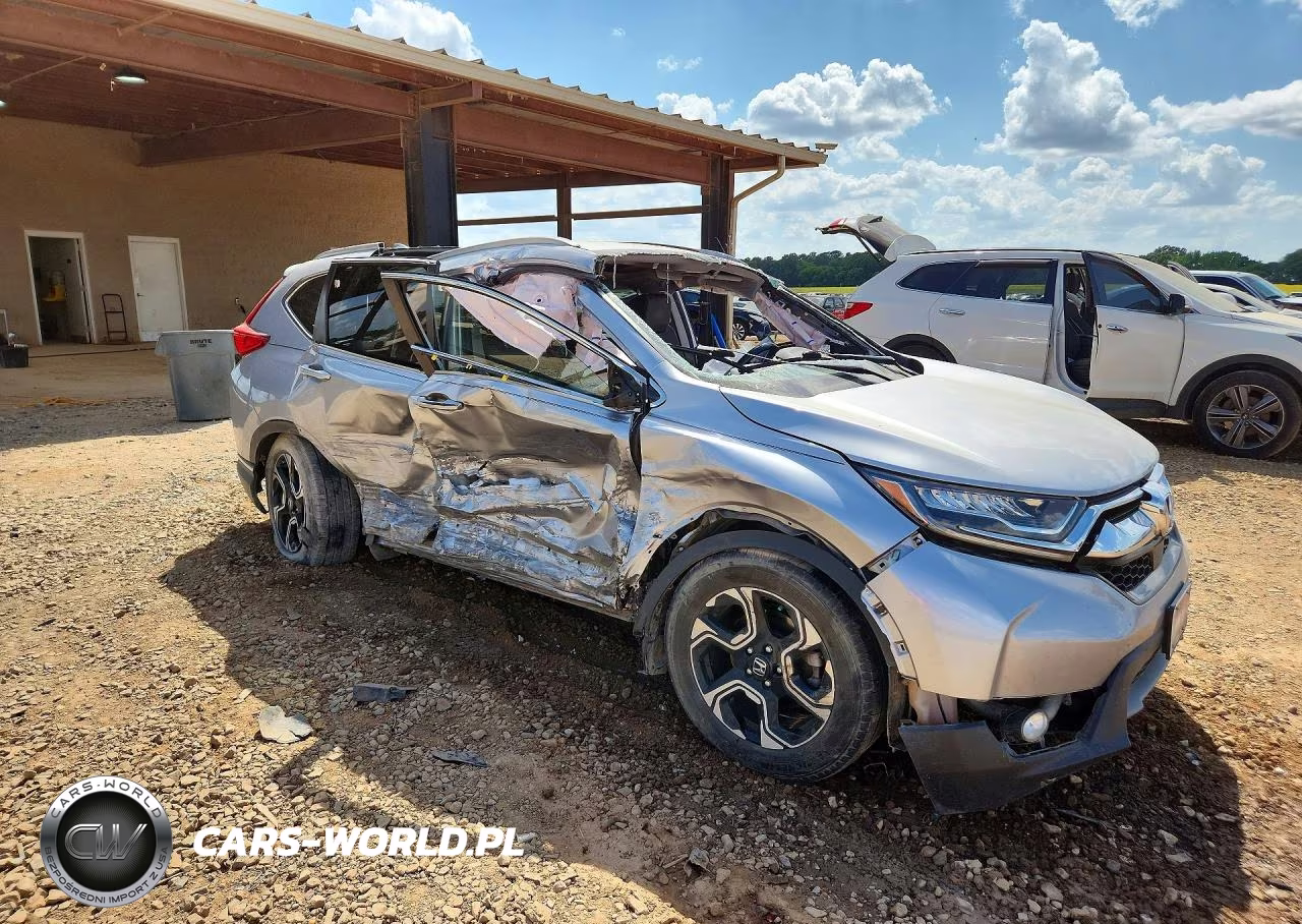 2018 Honda Cr-V Touring VIN:7FARW1H94JE016238 - 4