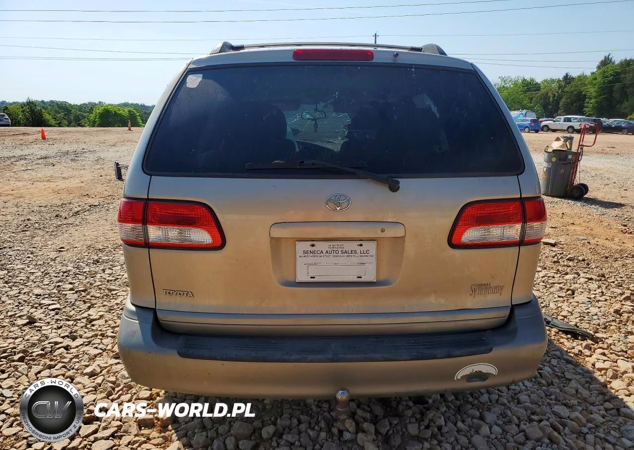 2002 Toyota Sienna Le VIN:4T3ZF13C72U454651 - 6