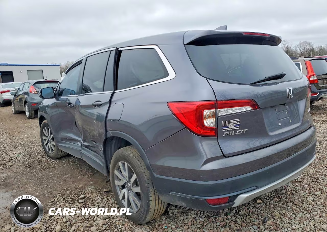 2021 Honda Pilot Exl VIN:5FNYF6H51MB069257 - 2