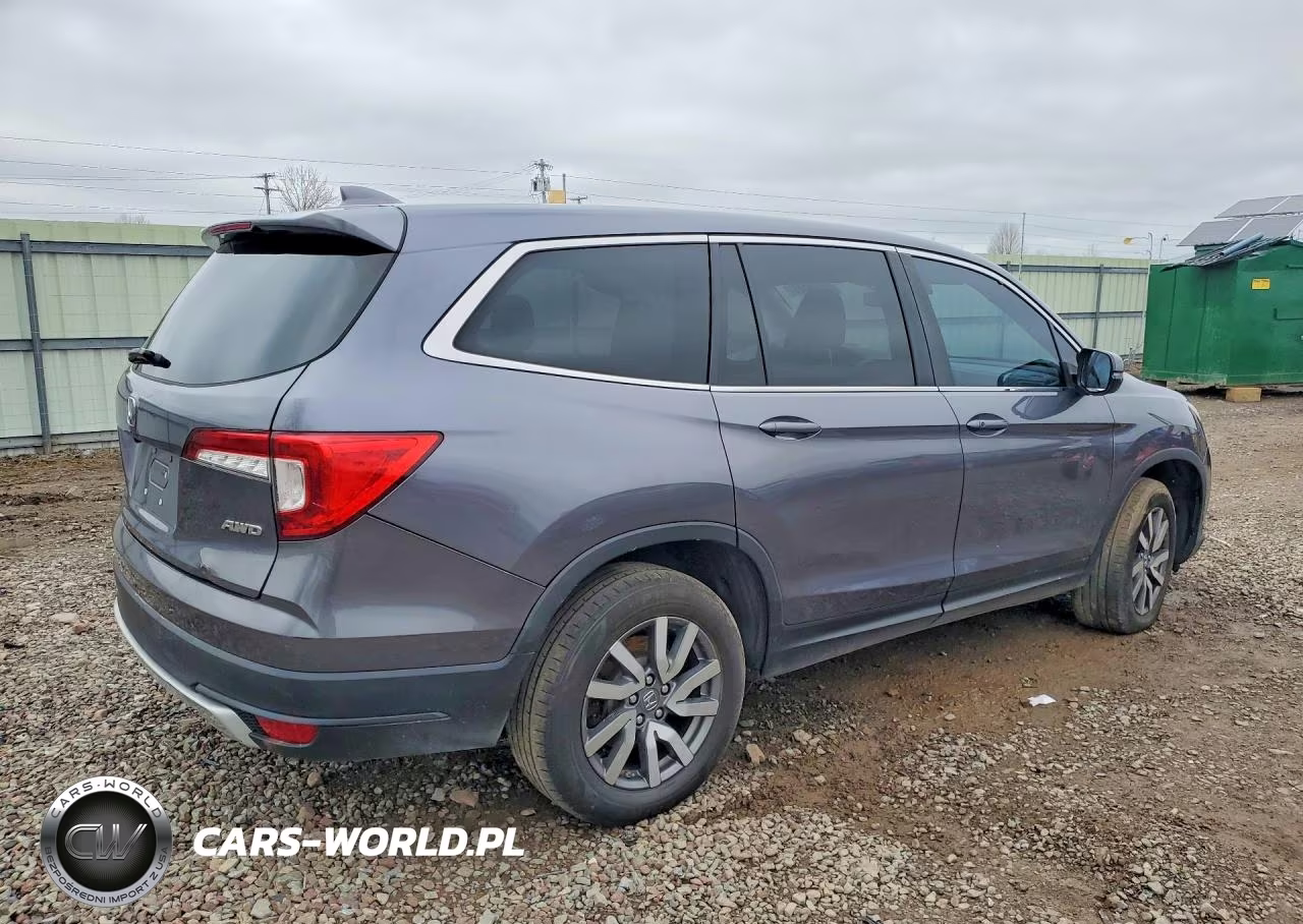 2021 Honda Pilot Exl VIN:5FNYF6H51MB069257 - 3