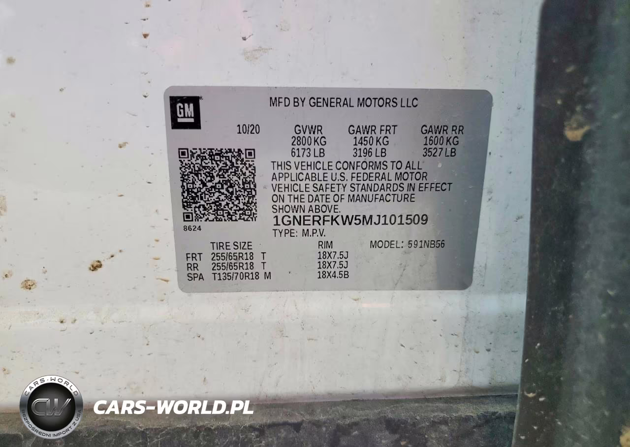 2021 Chevrolet Traverse Ls VIN:1GNERFKW5MJ101509 - 13