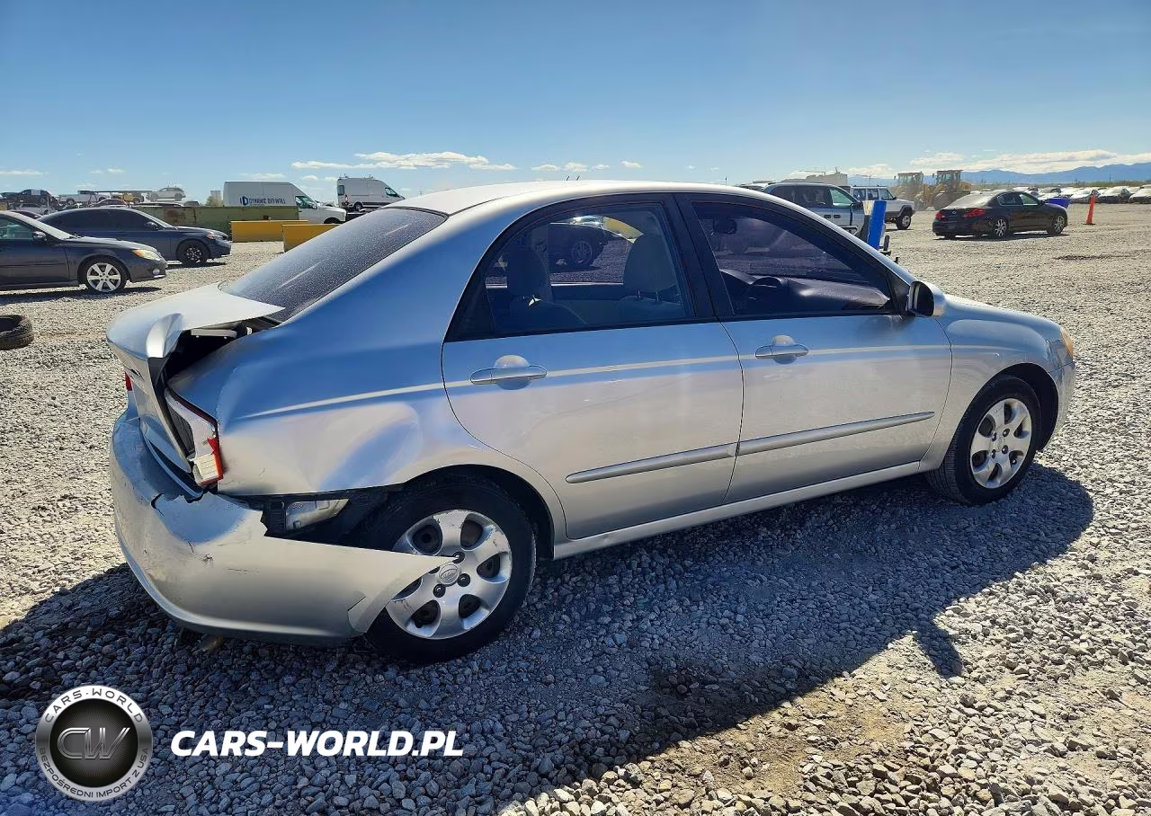2008 Kia Spectra VIN:KNAFE121185554439 - 3