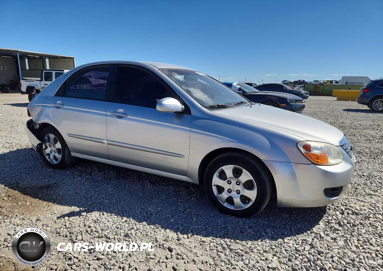 2008 Kia Spectra VIN:KNAFE121185554439 - 4