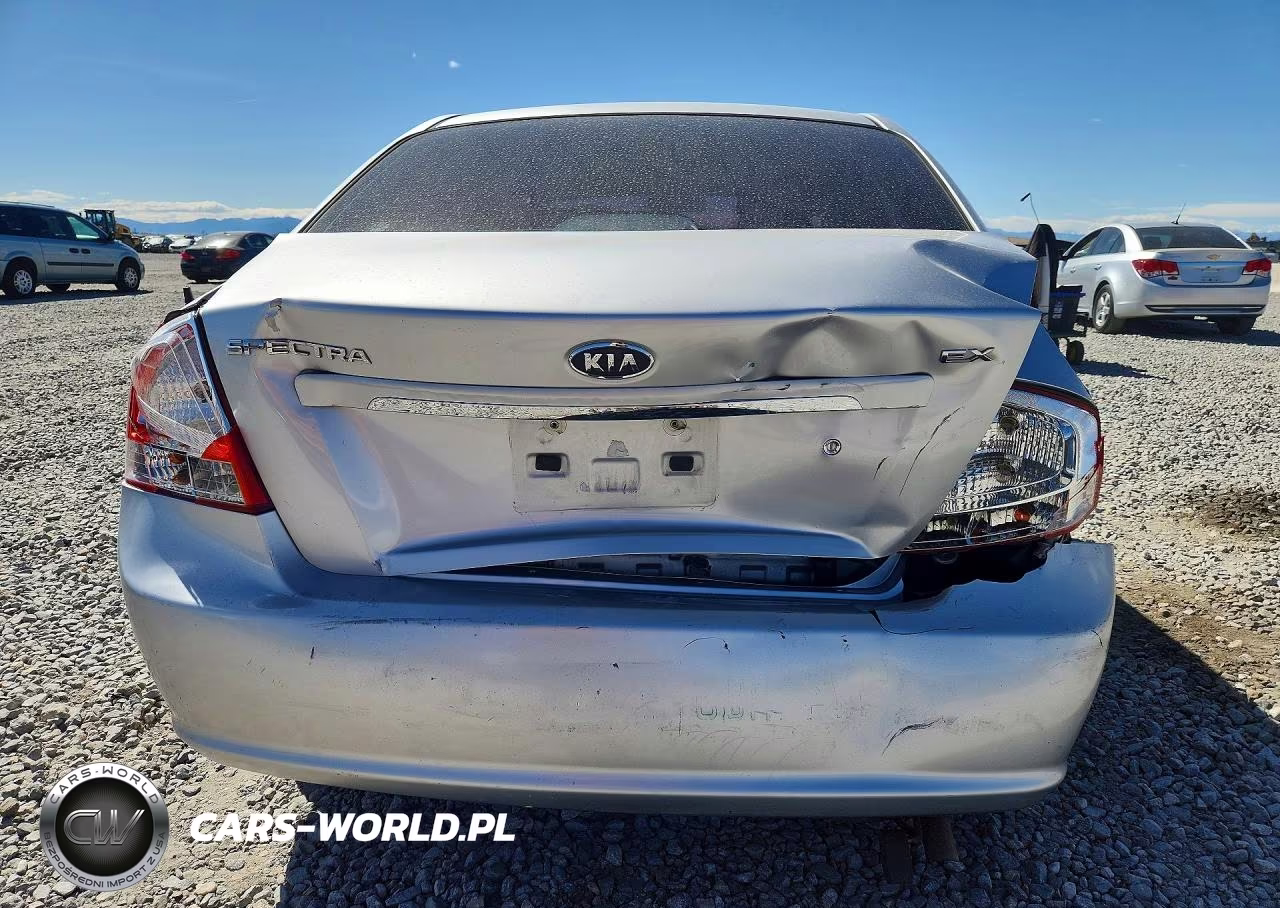 2008 Kia Spectra VIN:KNAFE121185554439 - 6