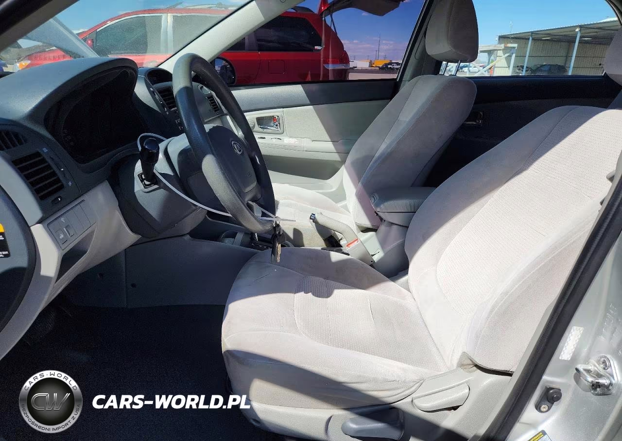 2008 Kia Spectra VIN:KNAFE121185554439 - 7