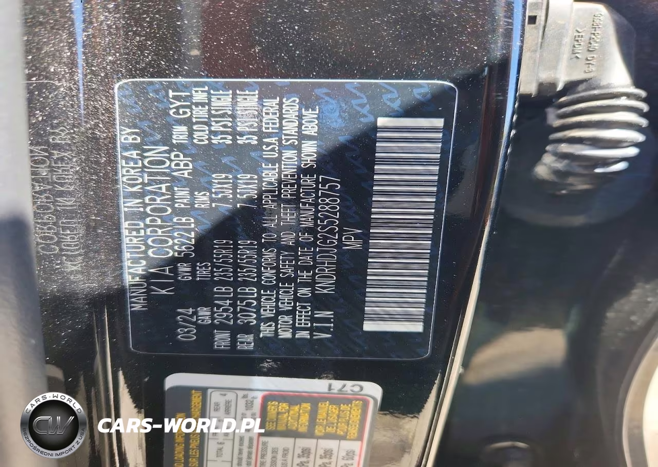 2025 Kia Sorento Ex VIN:KNDRHDJG2S5288757 - 13