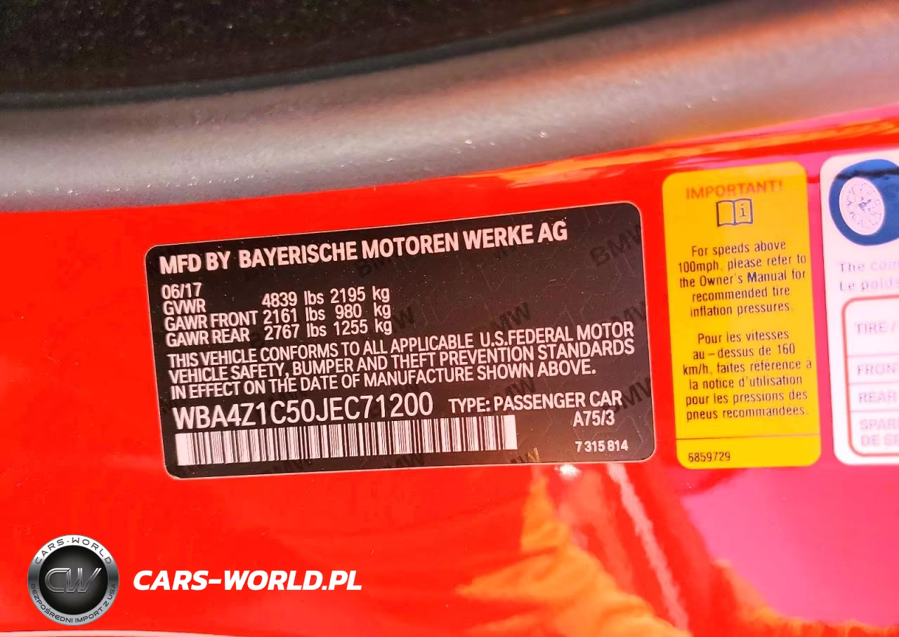2018 BMW 430I VIN:WBA4Z1C50JEC71200 - 12