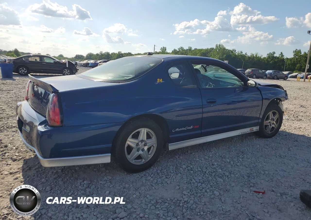 2003 Chevrolet Monte Carlo Ss VIN:2G1WX12K739353493 - 3