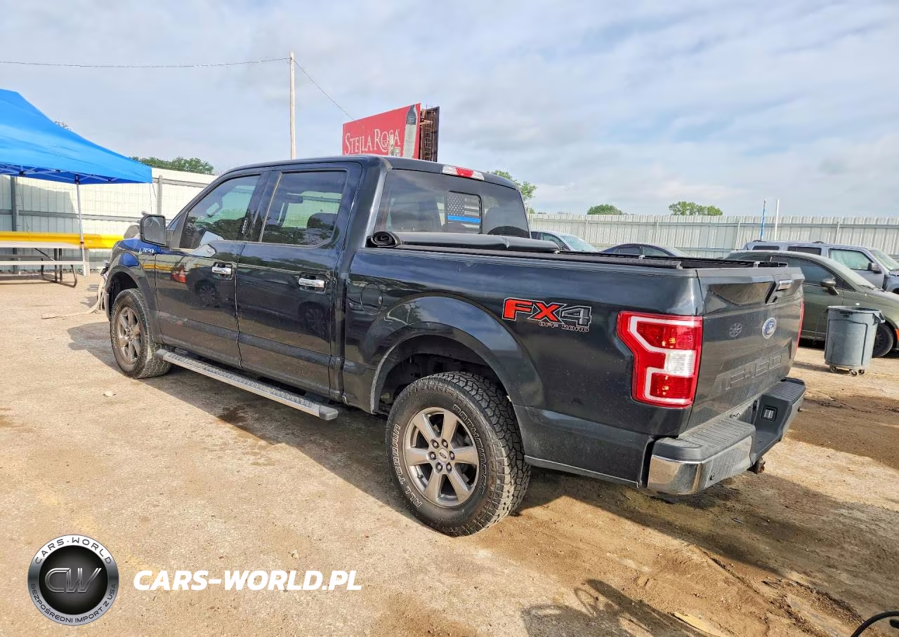 2018 Ford F150 Supercrew VIN:1FTEW1E57JKF50154 - 2