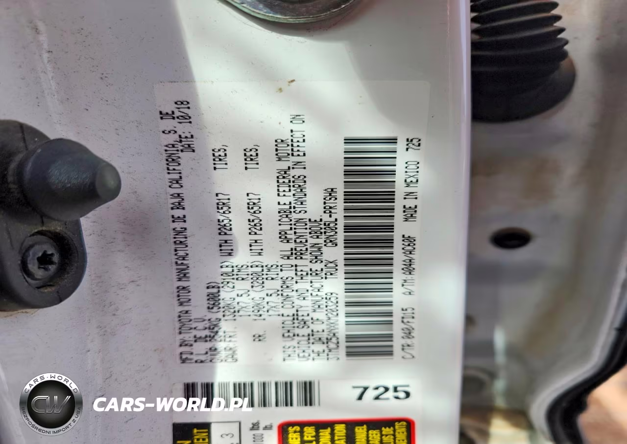 2019 Toyota Tacoma Trd Sport VIN:3TMCZ5ANXKM203259 - 12