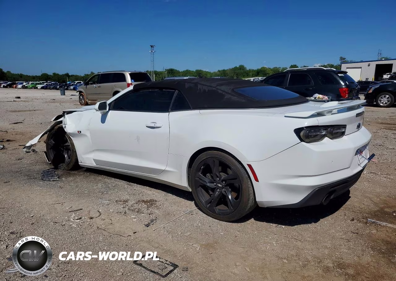 2019 Chevrolet Camaro Ss VIN:1G1FH3D72K0123399 - 2