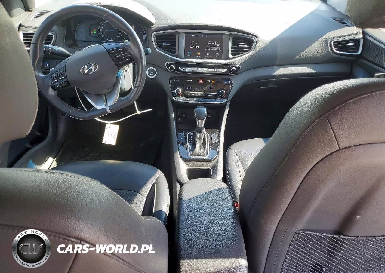 2018 Hyundai Ioniq Limited VIN:KMHC85LC6JU077566 - 8