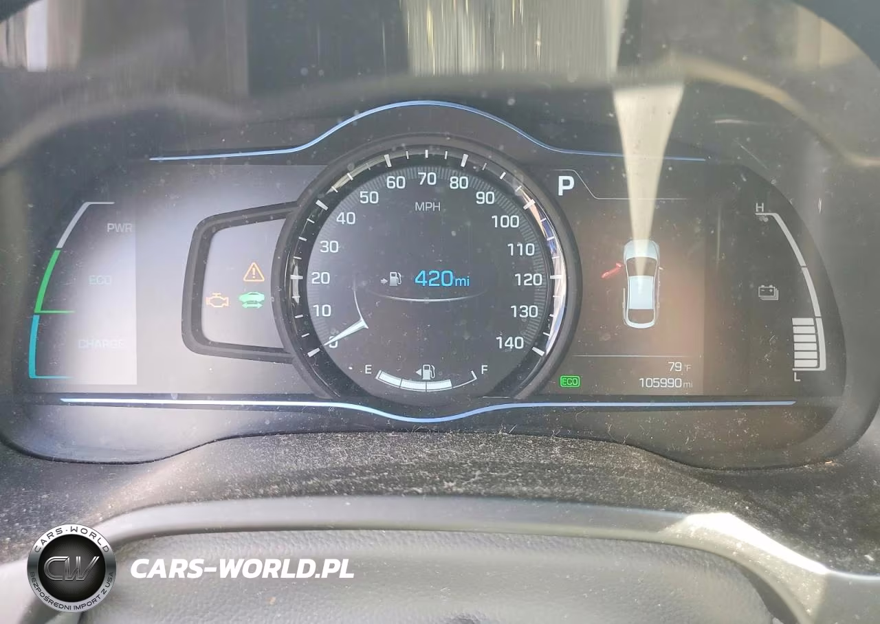 2018 Hyundai Ioniq Limited VIN:KMHC85LC6JU077566 - 9