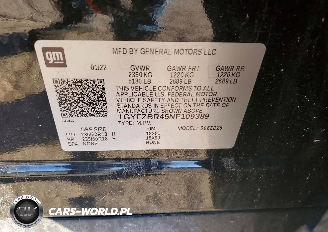 2022 Cadillac Xt4 Luxury VIN:1GYFZBR45NF109389 - 13