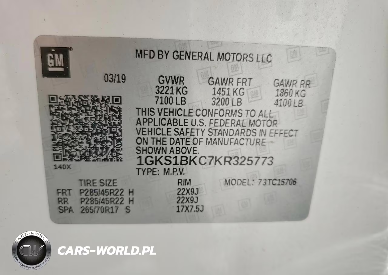 2019 GMC Yukon Slt VIN:1GKS1BKC7KR325773 - 13