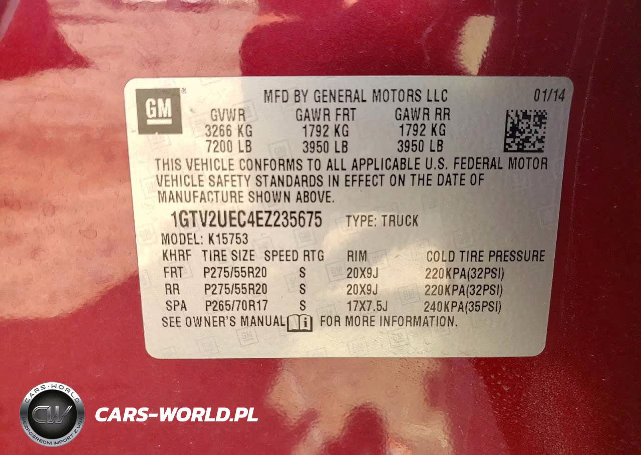 2014 GMC Sierra K1500 Sle VIN:1GTV2UEC4EZ235675 - 12