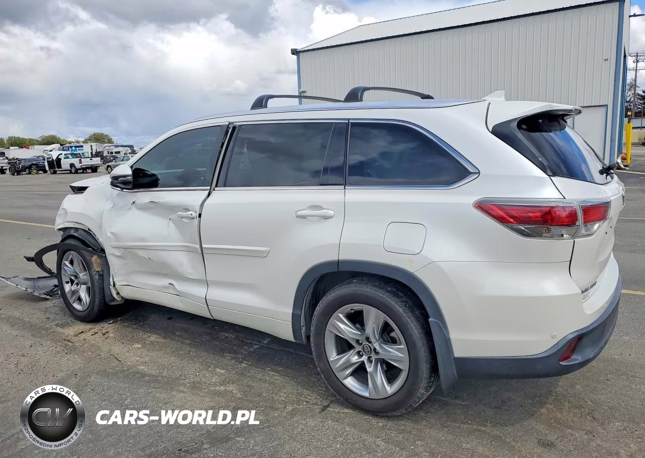 2016 Toyota Highlander Limited VIN:5TDDKRFH9GS292414 - 2