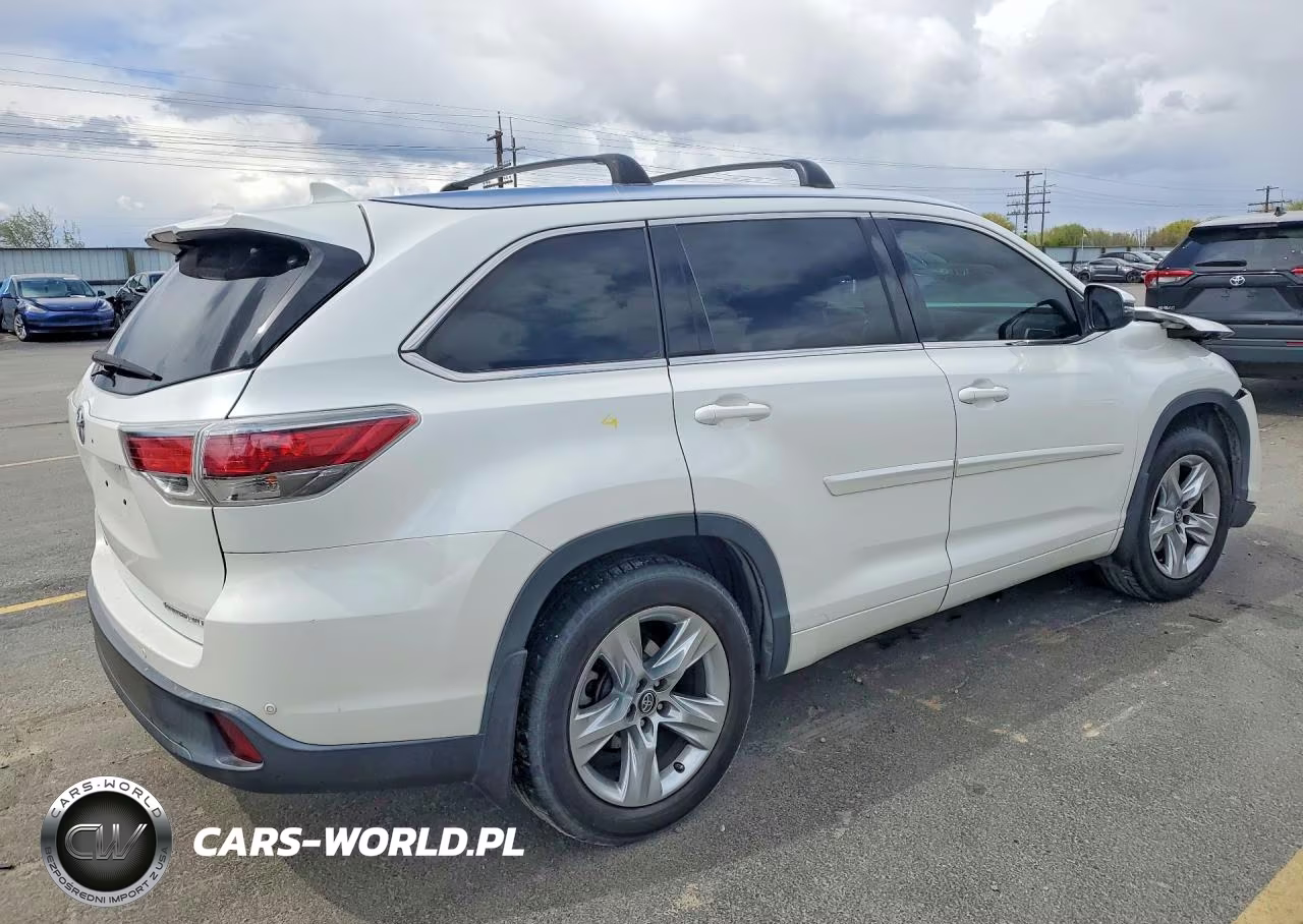 2016 Toyota Highlander Limited VIN:5TDDKRFH9GS292414 - 3
