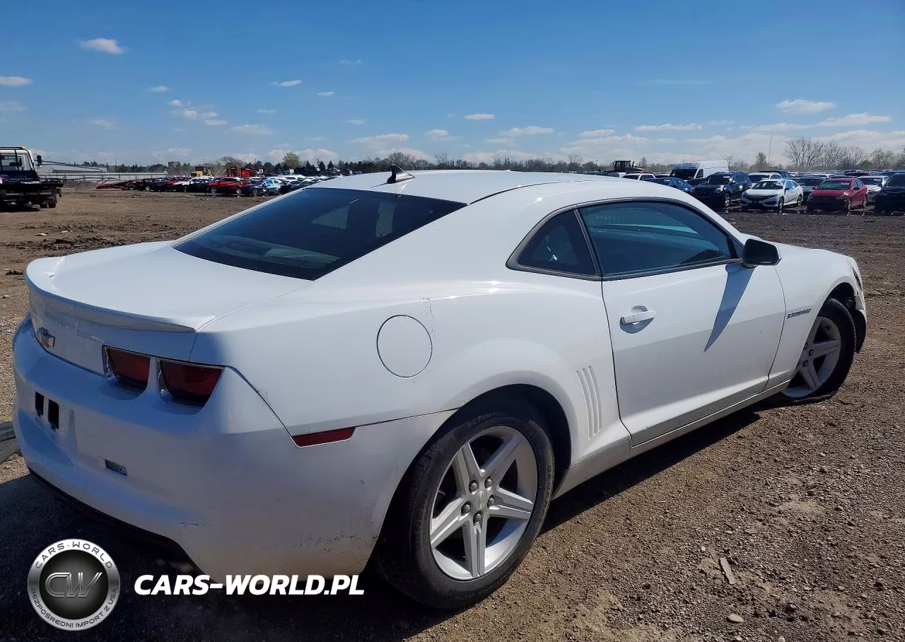 2012 Chevrolet Camaro Lt VIN:2G1FB1E37C9183378 - 3