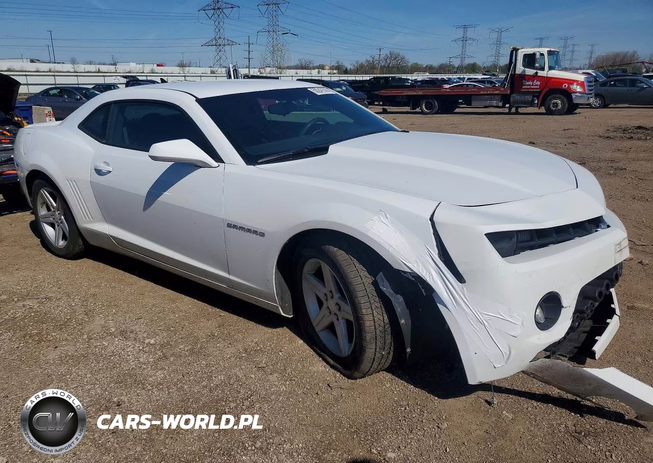 2012 Chevrolet Camaro Lt VIN:2G1FB1E37C9183378 - 4