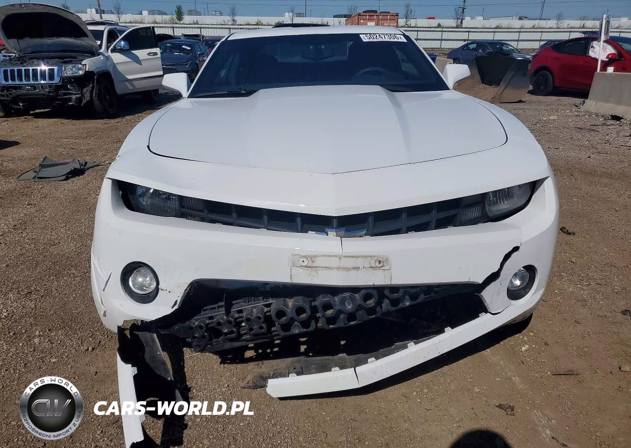 2012 Chevrolet Camaro Lt VIN:2G1FB1E37C9183378 - 5