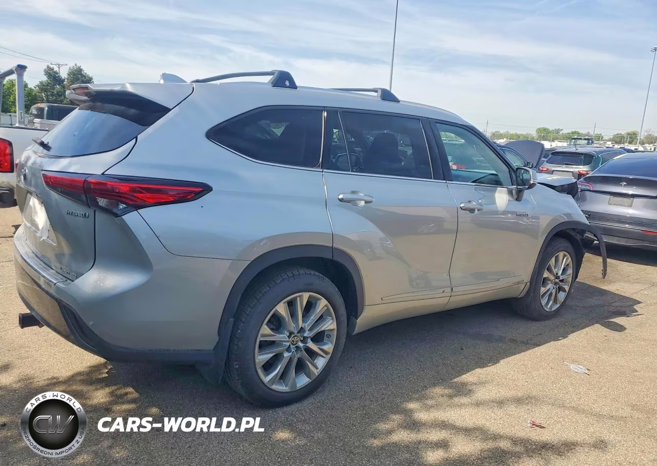 2020 Toyota Highlander Hybrid Limited VIN:5TDDBRCH1LS003394 - 3