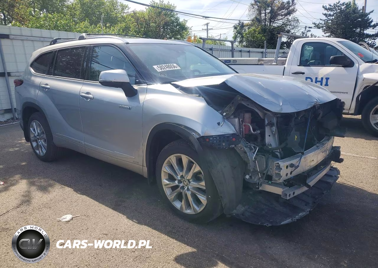 2020 Toyota Highlander Hybrid Limited VIN:5TDDBRCH1LS003394 - 4