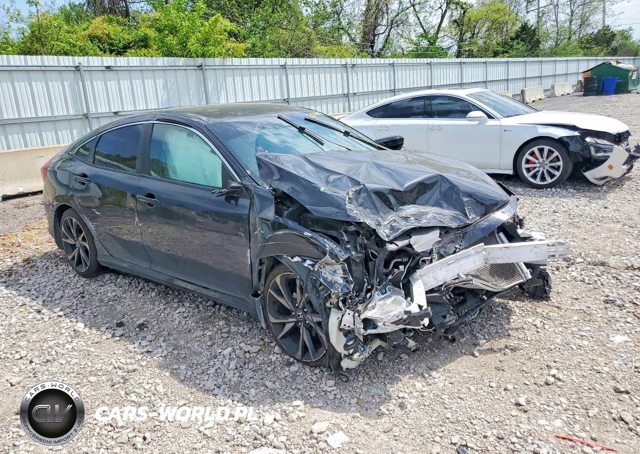 2019 Honda Civic Sport VIN:2HGFC2F83KH600358 - 4