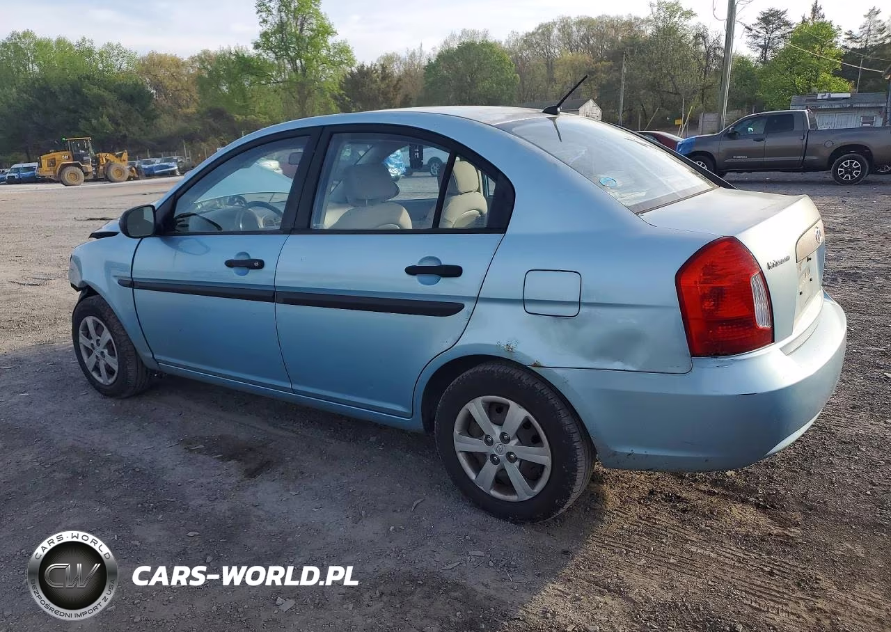 2009 Hyundai Accent Gls VIN:KMHCM46C29U317421 - 2