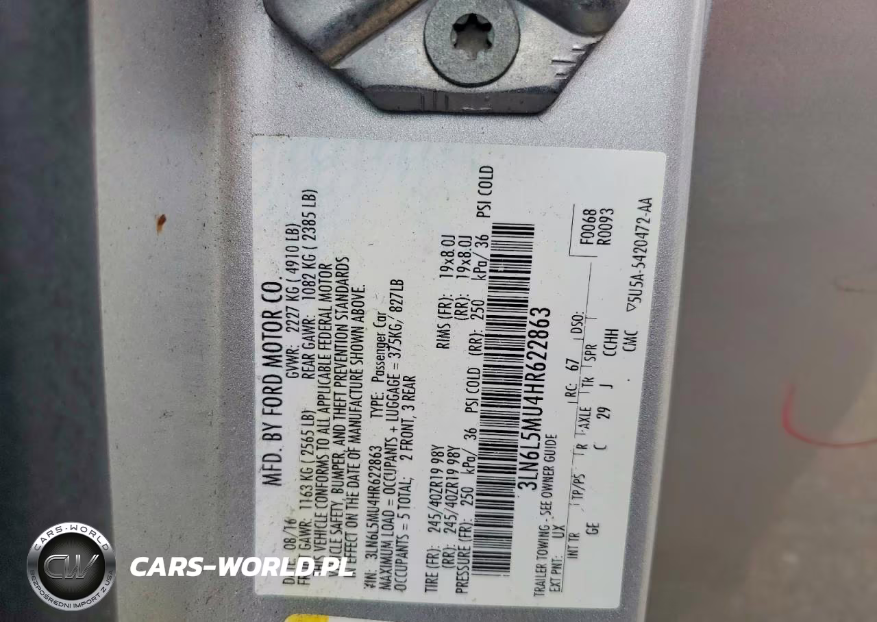 2017 Lincoln Mkz Hybrid Reserve VIN:3LN6L5MU4HR622863 - 12