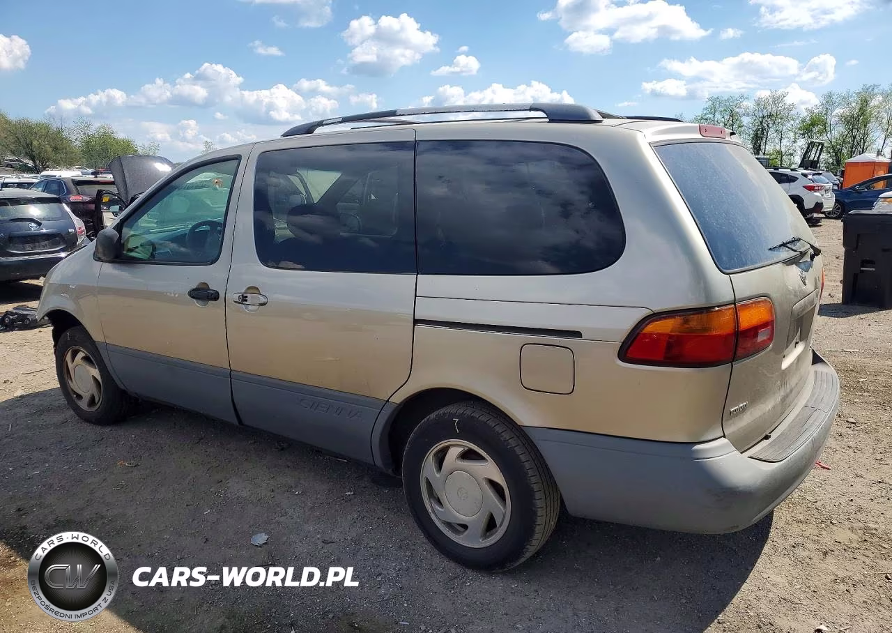 2000 Toyota Sienna Le VIN:4T3ZF13C3YU317344 - 2
