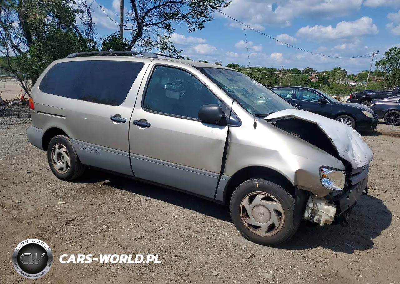 2000 Toyota Sienna Le VIN:4T3ZF13C3YU317344 - 4