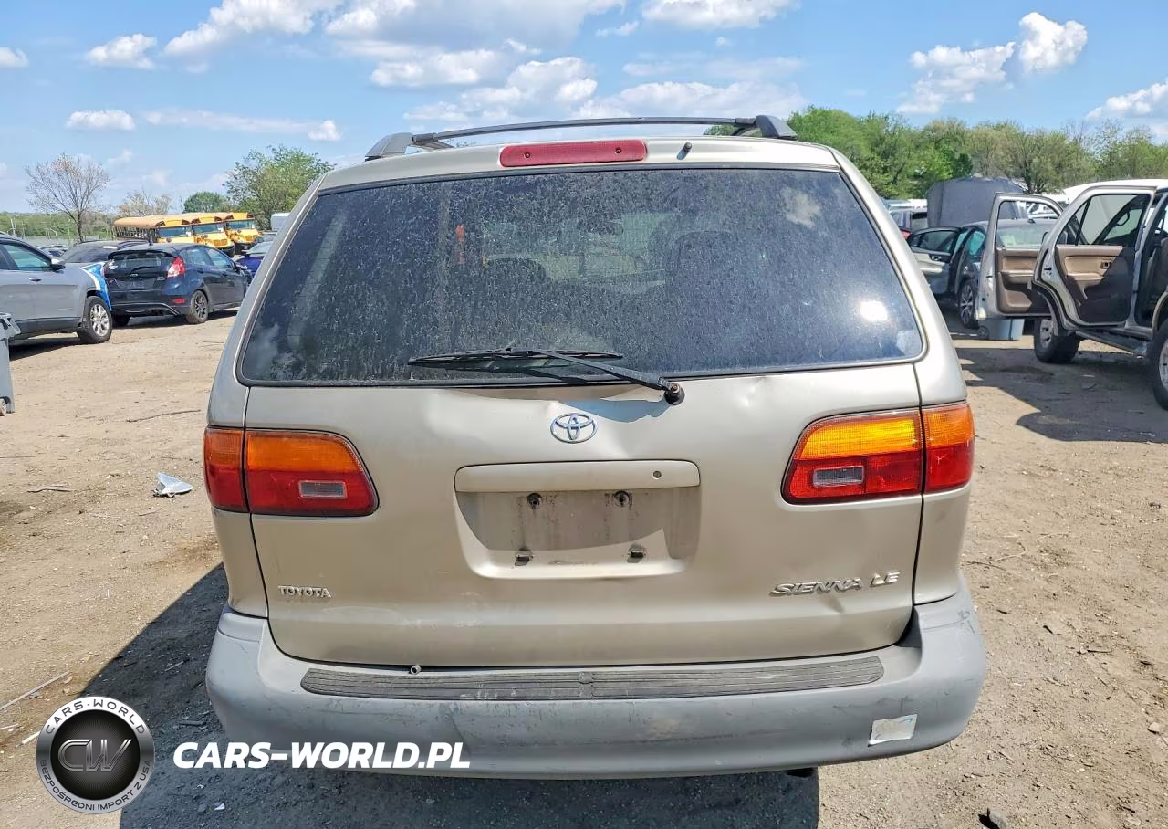 2000 Toyota Sienna Le VIN:4T3ZF13C3YU317344 - 6