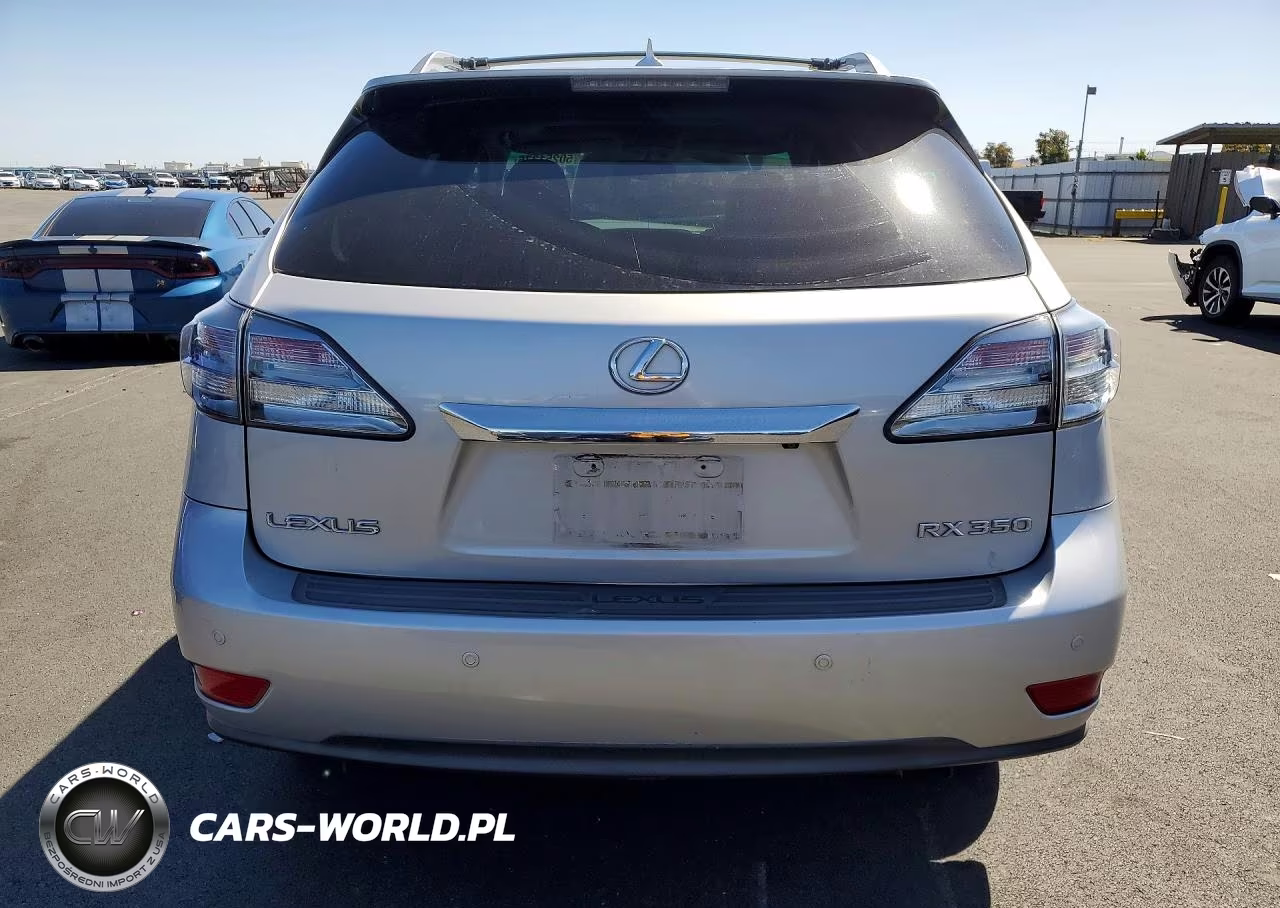 2010 Lexus Rx 350 VIN:2T2BK1BAXAC023545 - 6