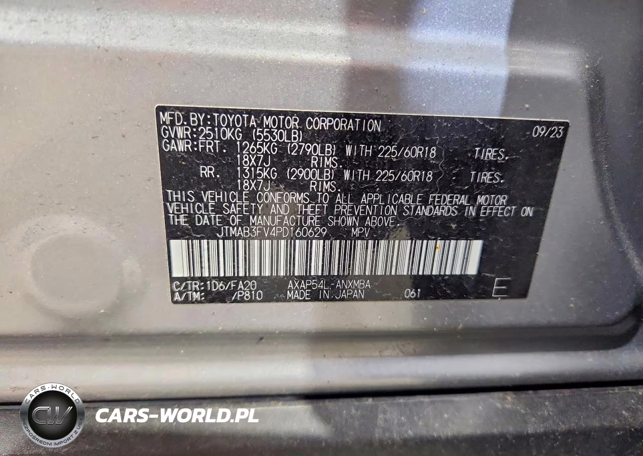 2023 Toyota Rav4 Prime Se VIN:JTMAB3FV4PD160629 - 13