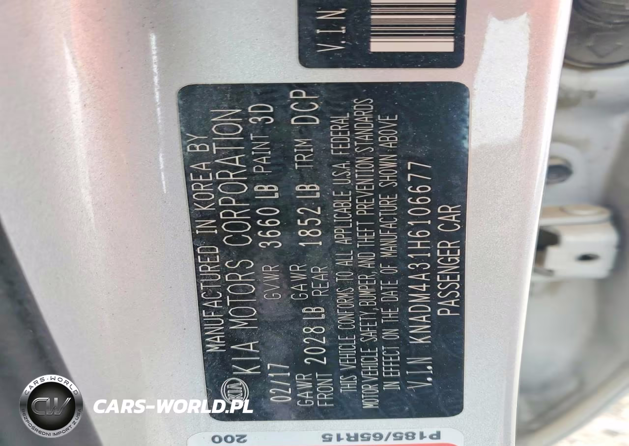 2017 Kia Rio Lx VIN:KNADM4A31H6106677 - 12