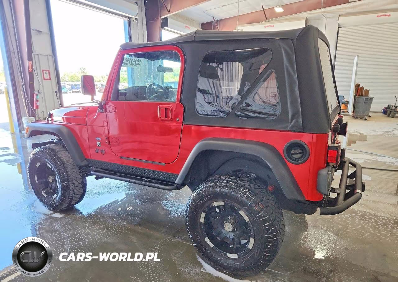 2001 Jeep Wrangler - Tj Sport VIN:1J4FA49S91P376007 - 2