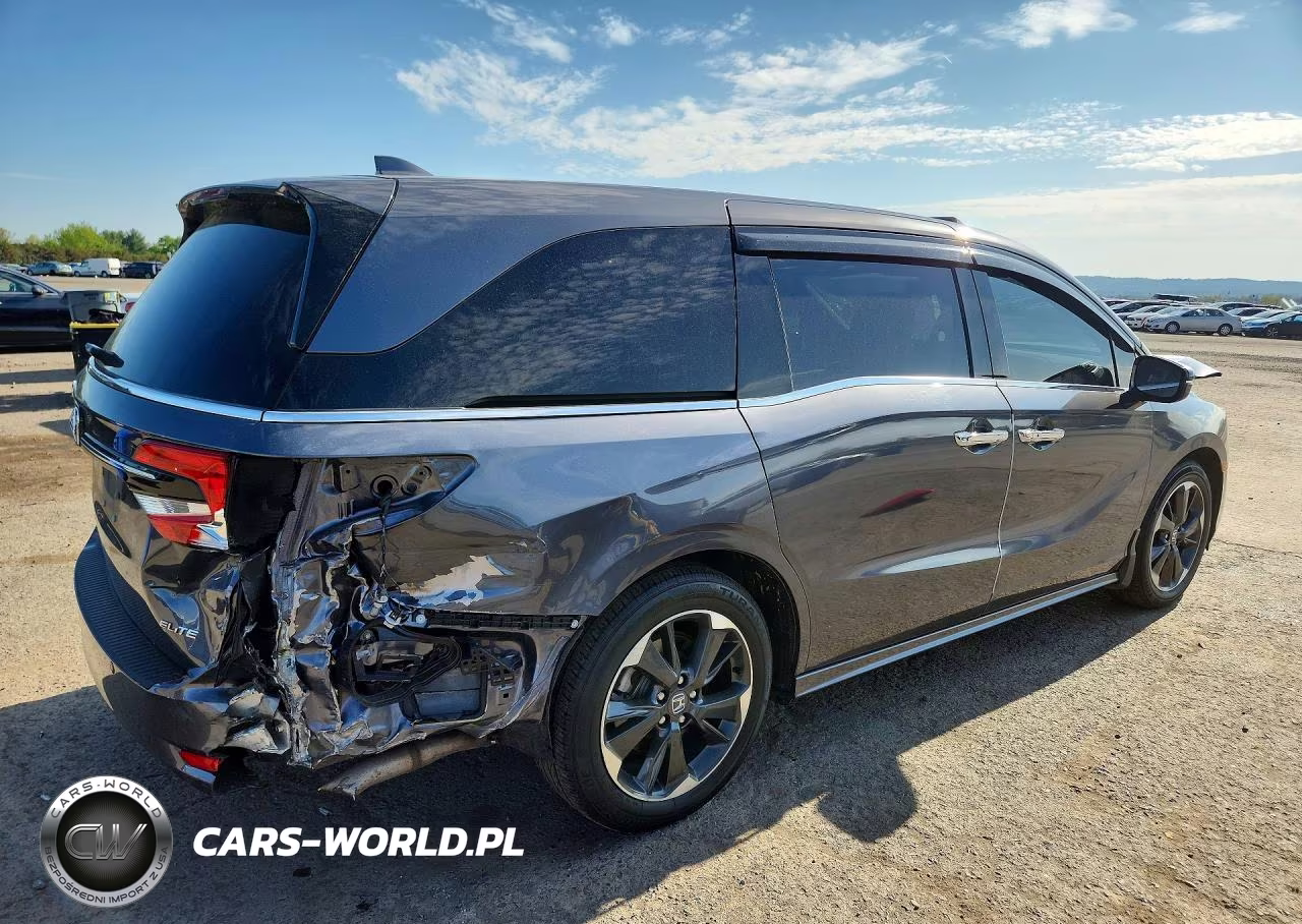 2024 Honda Odyssey Elite VIN:5FNRL6H99RB031458 - 3