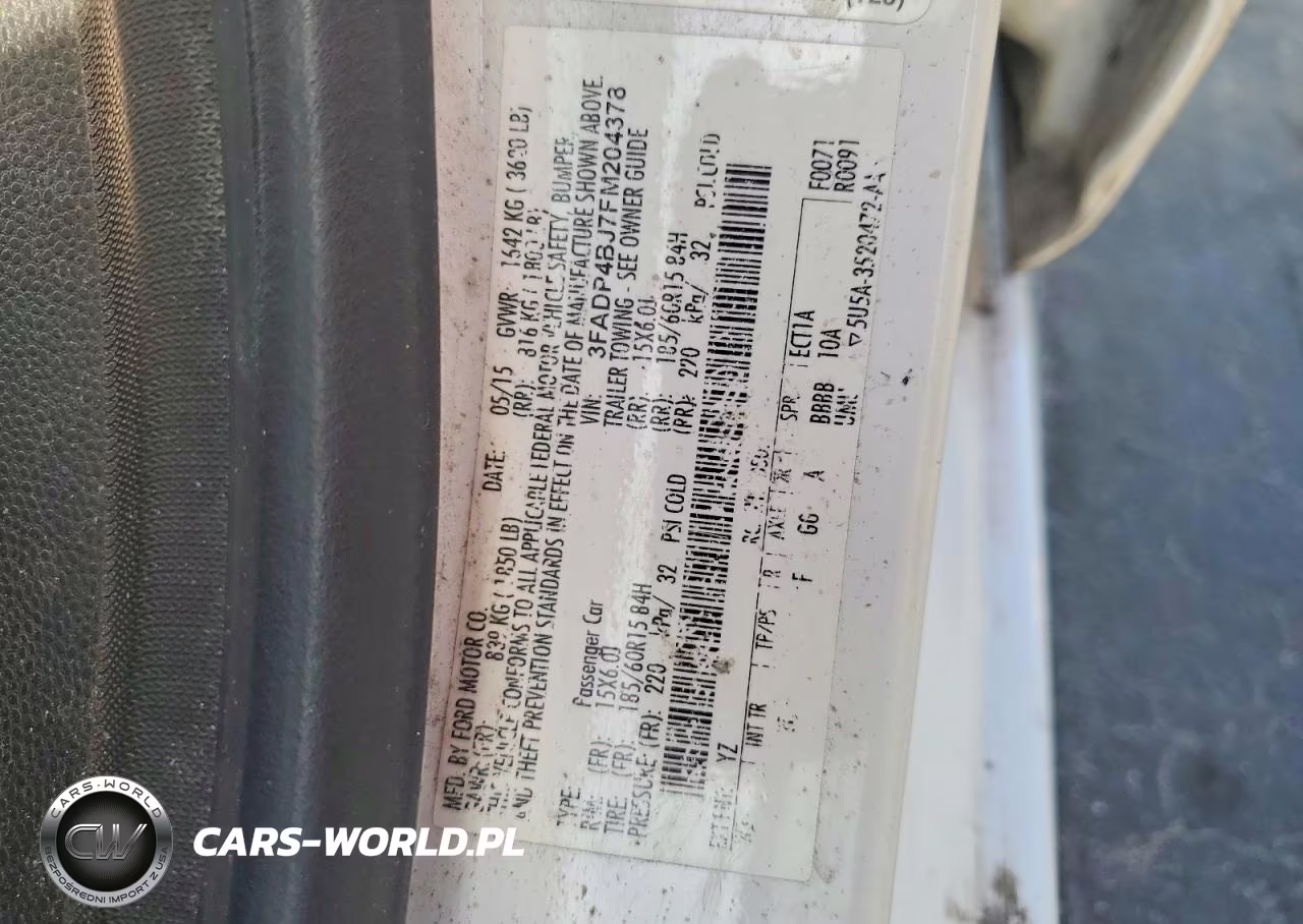 2015 Ford Fiesta Se VIN:3FADP4BJ7FM204378 - 12